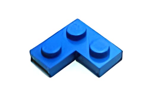 レゴ LEGO パーツ プレート アイテムNo:2420 プレート/青/2ｘ2コーナーＬ