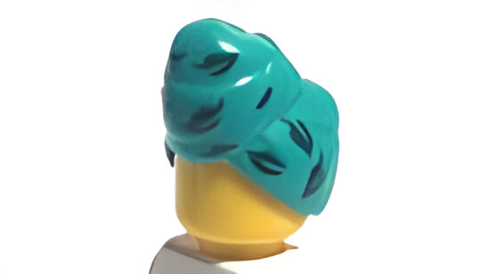 ���S(LEGO)�p�[�c �~�j�t�B�O/ �A�C�e��No:2590pb01 ��301 �t�͗l�̃w�A���b�v/�_�[�N�^�[�R�C�Y