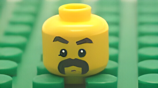 ���S(LEGO)�p�[�c �~�j�t�B�O/ �A�C�e��3626cpr9770 �~�j�t�B�O�w�b�h