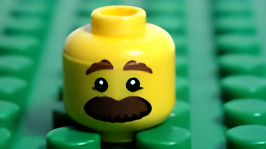 ���S(LEGO)�p�[�c �~�j�t�B�O/ �A�C�e��3626pb1813 �~�j�t�B�O�w�b�h #24