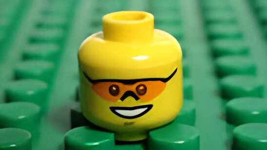 ���S(LEGO)�p�[�c �~�j�t�B�O/ �A�C�e��3626pb0641 �~�j�t�B�O�w�b�h #70