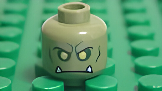 ���S(LEGO)�p�[�c �~�j�t�B�O/ �A�C�e��3626pb3180 �~�j�t�B�O�w�b�h #135 �I���[�u
