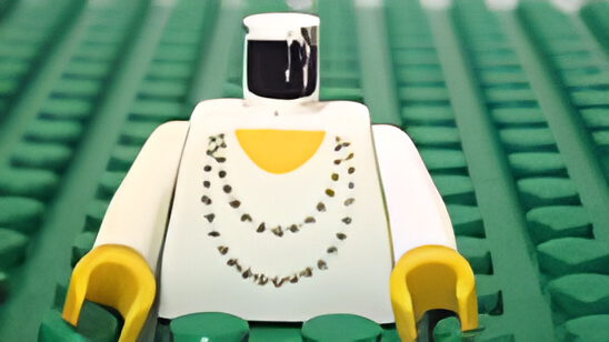 ���S(LEGO)�p�[�c �~�j�t�B�O/ �A�C�e��973p72c01 t33 �S�[���h�l�b�N���X ���F�n���h