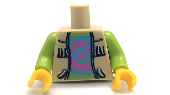 ���S(LEGO)�p�[�c �~�j�t�B�O/ �A�C�e��973pb1087c01 t50 �^���̃x�X�g�ƃs���N�̉Q�����V���c ���F�n���h