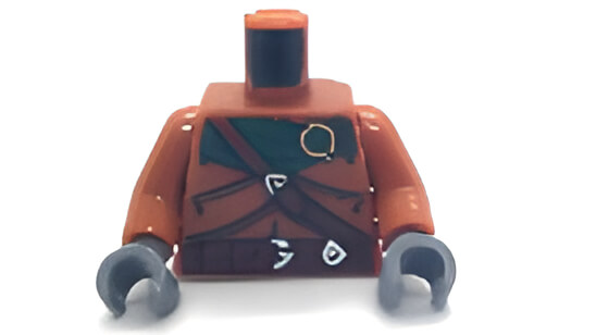 ���S(LEGO)�p�[�c �~�j�t�B�O/ �A�C�e��973pb5825c01 t94 �_�[�N�O���[���̃X�J�[�t�E�Ԓ��F�̃x���g/�_�[�N�I�����W �V�_�[�N�O���[�n���h