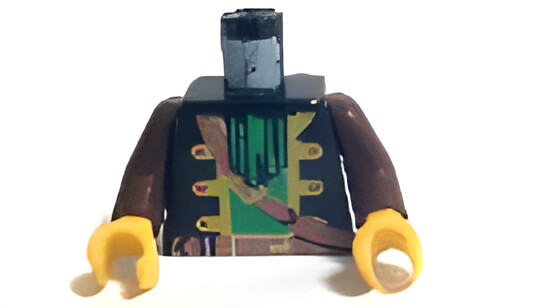���S(LEGO)�p�[�c �~�j�t�B�O/ �A�C�e��973p36c01 t123 �C�� �L���v�e����(�t�b�N�Ȃ��j���F�n���h