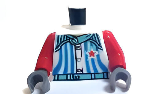 ���S(LEGO)�p�[�c �~�j�t�B�O/ �A�C�e��973pb1000c01 t183 �X�g���C�v�V���c�ƐԂ���/�� �V�_�[�N�O���[�n���h